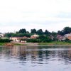 Вид Городца с Волги.
